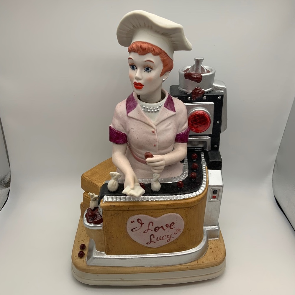 VTG Waco I Love Lucy Candy Chocolate Factory TV Show Musical Figure Not Working